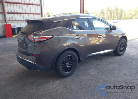 2016 Nissan Murano Platinum из США, поврежденный, VIN 5N1AZ2MH4GN131365